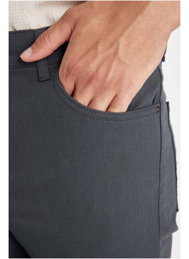 DeFacto Man Slim Fit Woven Trousers  - Image 3