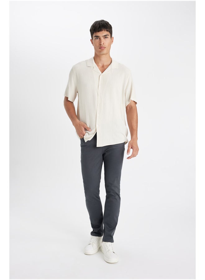 DeFacto Man Slim Fit Woven Trousers  - Image 5