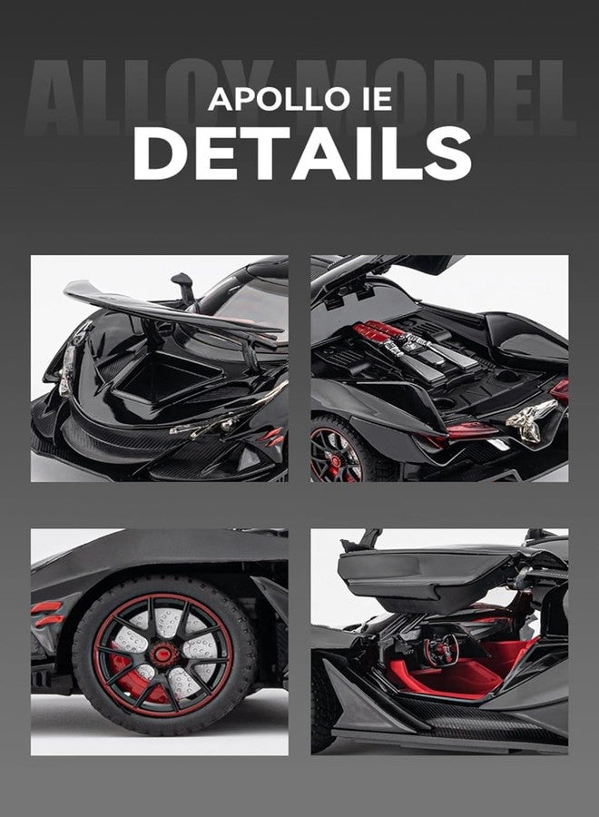 VARIYA ENTERPRISE® 1/24 Big Apollo IE Toy Car Metal Pull Back Diecast Car with Openable Door and Sound Light, Gifts Toys for Kids【 Multicolor 】 - Image 4