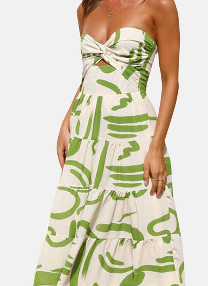 YUNIQEE Tiered Strapless Dress  - Image 2