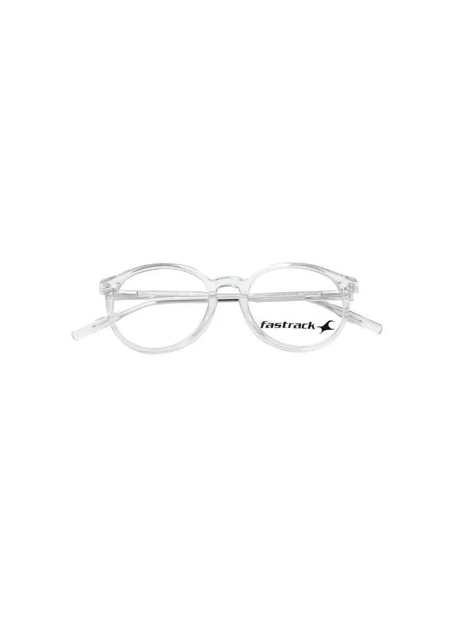 fastrack Light Blue Round  Rimmed Eyeglasses