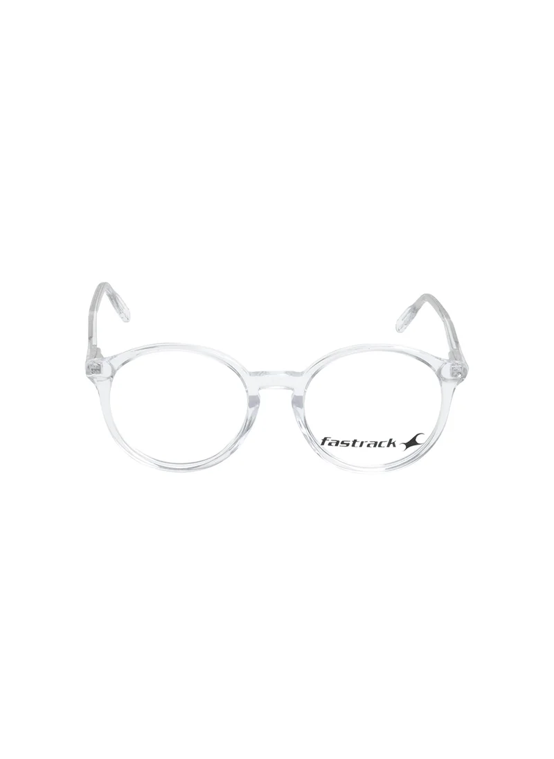 fastrack Light Blue Round  Rimmed Eyeglasses