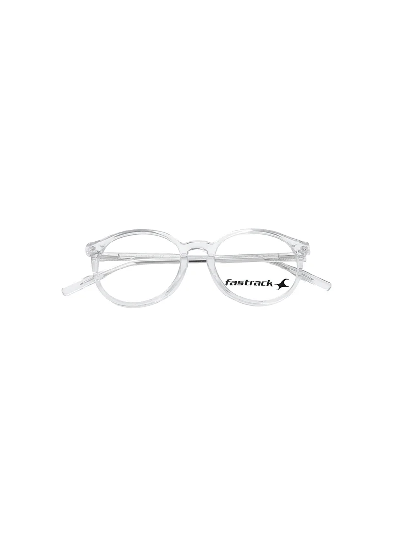 fastrack Light Blue Round  Rimmed Eyeglasses