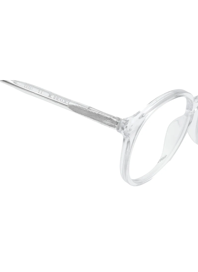 fastrack Light Blue Round  Rimmed Eyeglasses