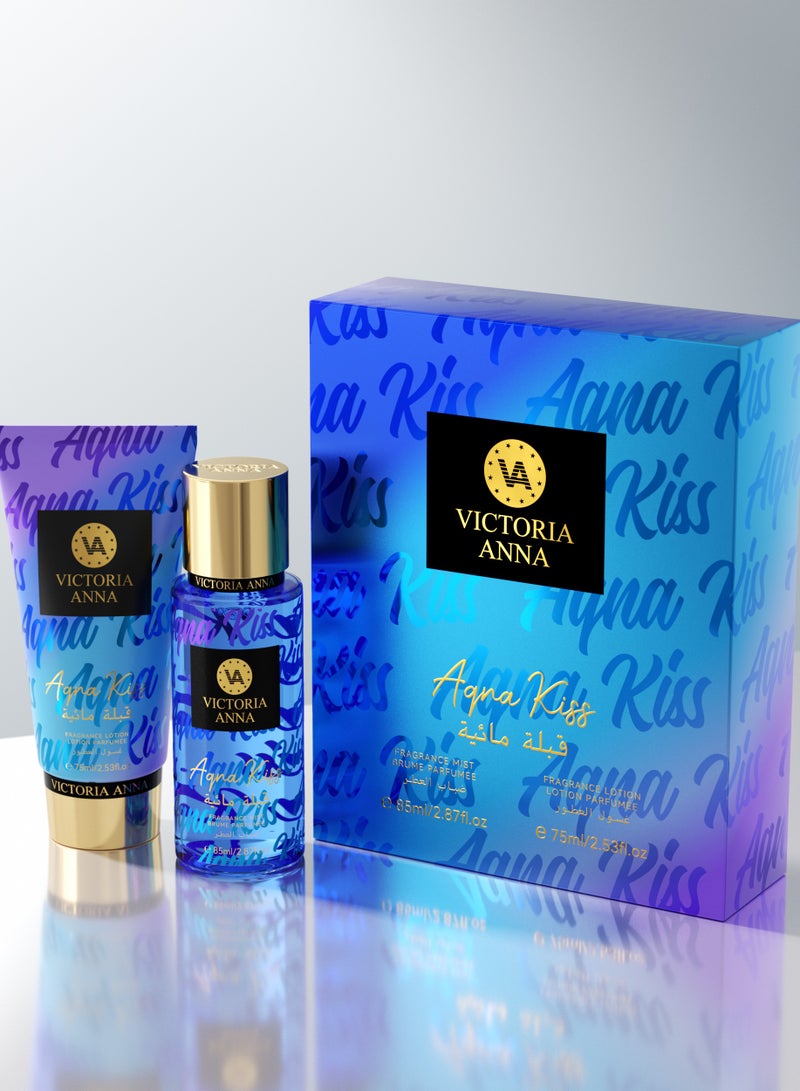 VICTORIA ANNA 85ml Fragrance lotion Perfume Fragrance Spray Brume Mist Gift set