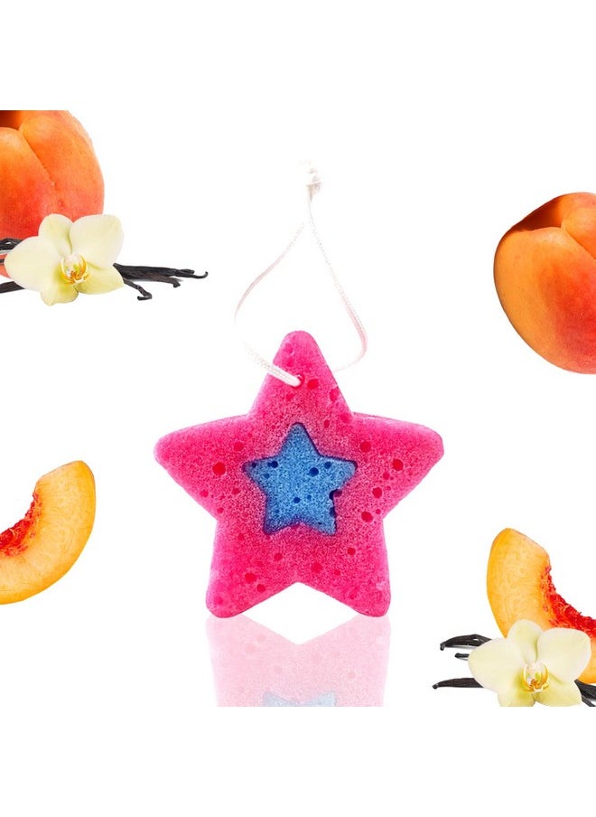 Polished Punk - Allnatural Soapinfused Sponge For Kids And Tweens Gentle On Skin 20+ Uses Peaches And Dreams - Image 1