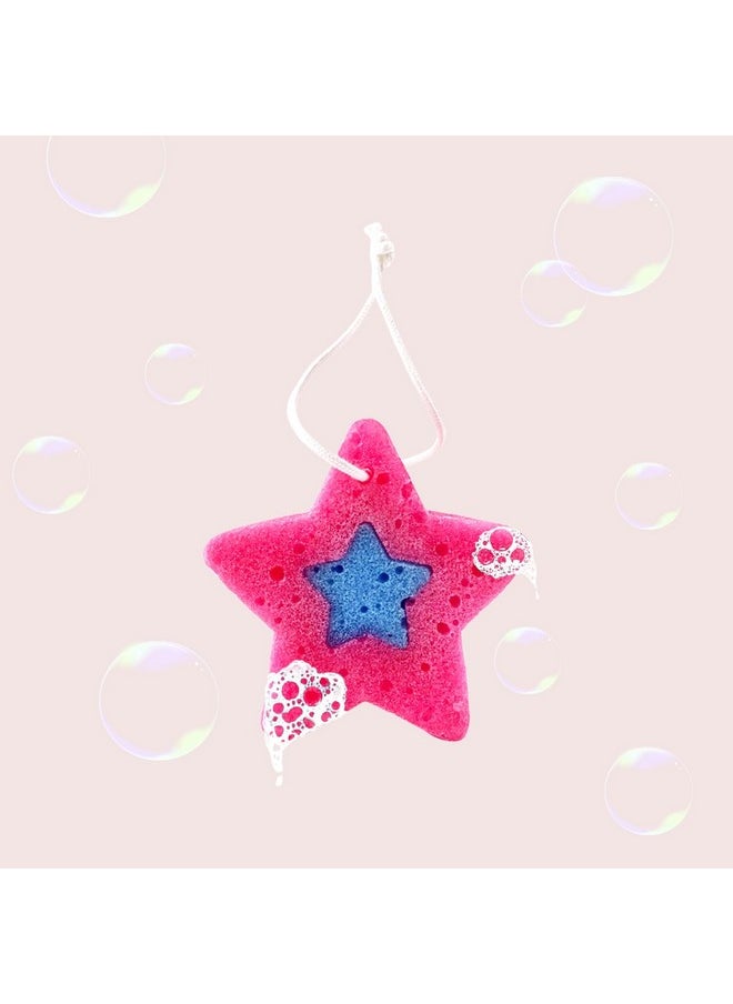 Polished Punk - Allnatural Soapinfused Sponge For Kids And Tweens Gentle On Skin 20+ Uses Peaches And Dreams - Image 1