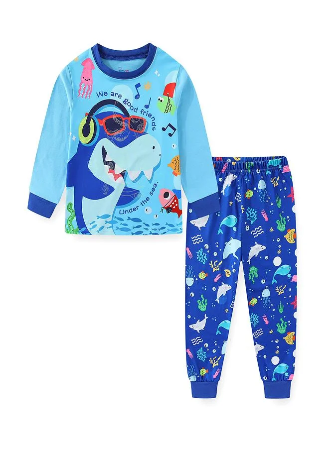 babyqlo Undersea Friends Glow-in-the-Dark PJs for Boys