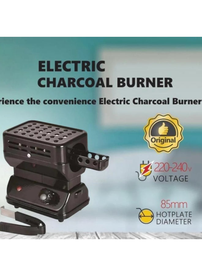 Denx Multifunctional Electric Charcoal Starter with Removable Handle, Suitable for Igniting Charcoal, Preparing Coffee and Tea, and Heating Food - Image 1