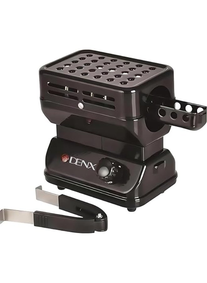 Denx Multifunctional Electric Charcoal Starter with Removable Handle, Suitable for Igniting Charcoal, Preparing Coffee and Tea, and Heating Food - Image 5