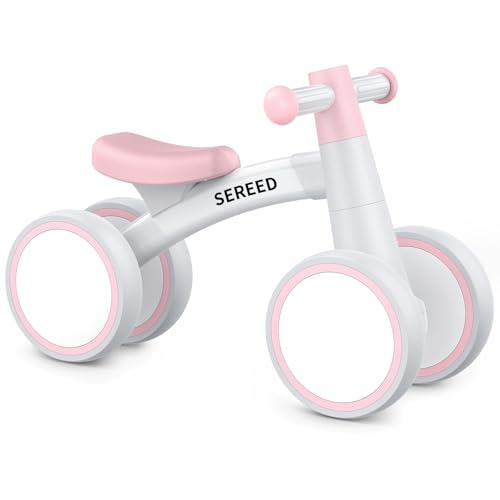 SEREED Baby Balance Bike Toys for 1 Year Old Girl Gifts Baby Walker One Year Old Girl Birthday Gifts 1224 Months Toddler Balance Bike First Birthday Gifts - Image 1