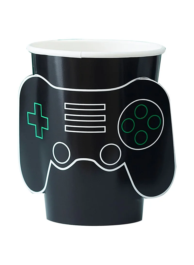 Ginger Ray Level Up Pop Out Controller Paper Cups