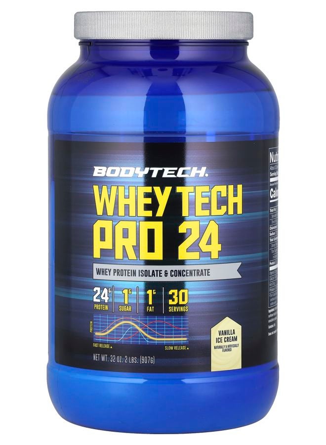 Whey Tech Pro 24 Vanilla Ice Cream 2 lbs (907 g)