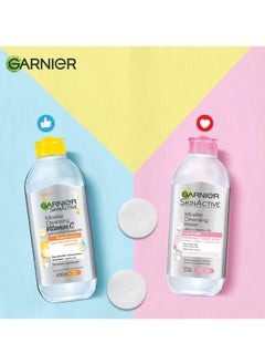 Garnier Garnier  Micellar Cleansing Water With Oil Face Eyes Lips 100ml  - Image 5