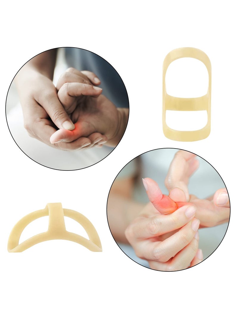 10Pcs Oval Finger Splints, Trigger Finger Splint for Trigger/Mallet/Arthritis/Straightening, Finger Brace Support - Image 5
