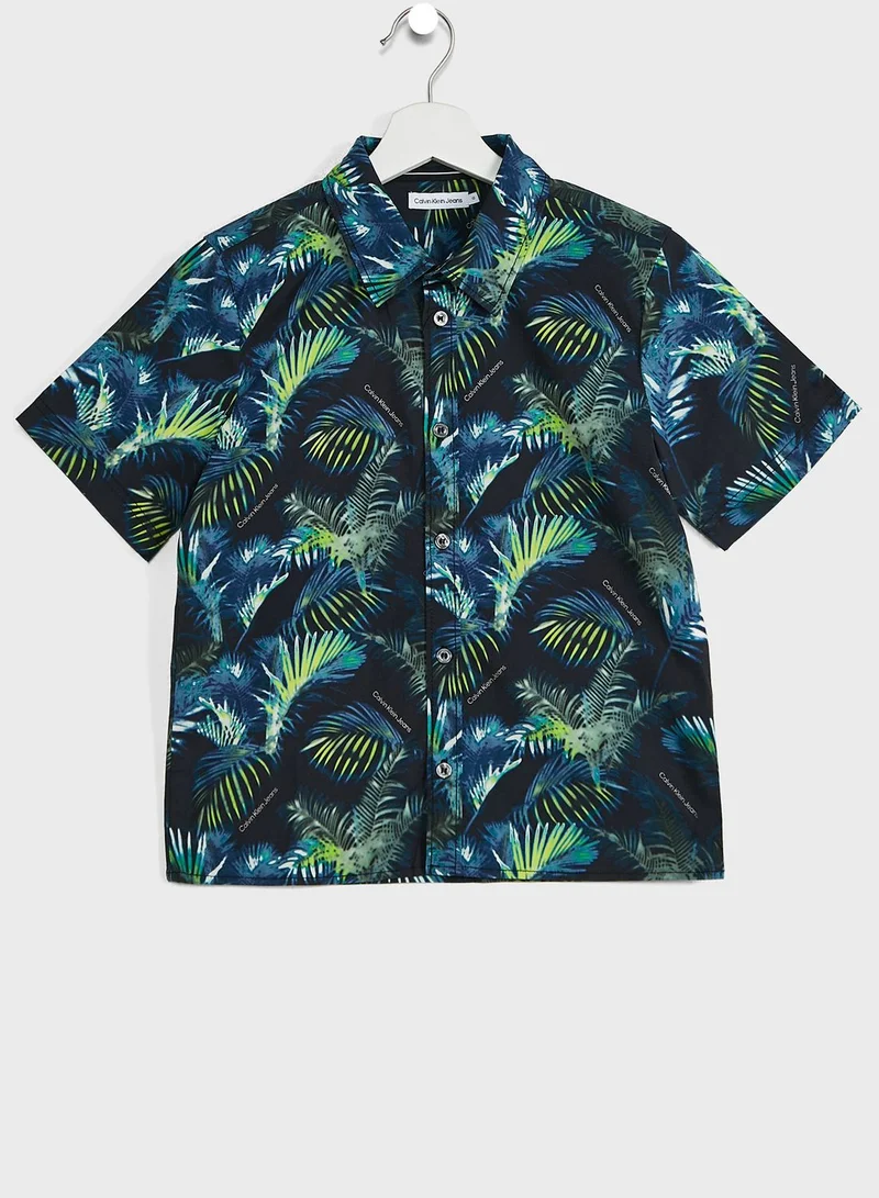 Calvin Klein Jeans Youth Palm Tree Shirt