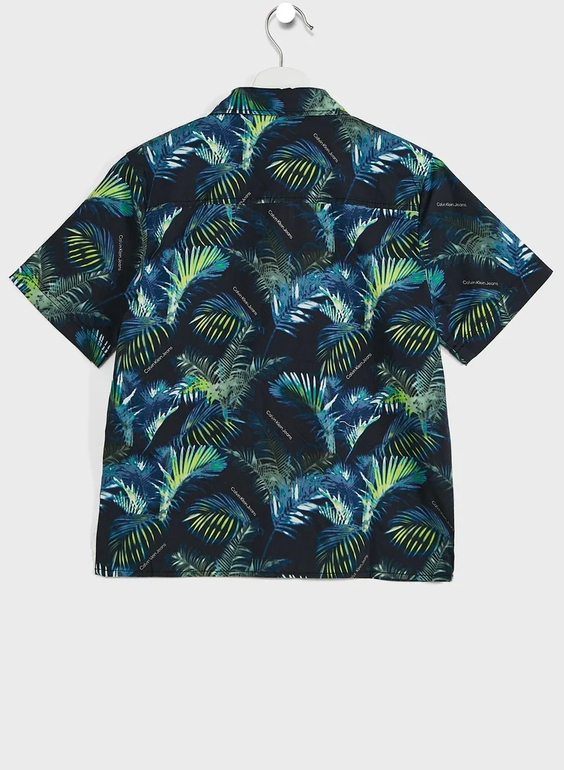 Calvin Klein Jeans Youth Palm Tree Shirt
