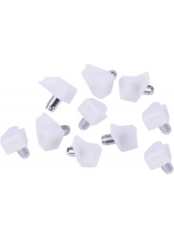 Royal Apex 10 Pcs Shelf Support Plastic Pegs-Cabinet Shelf Bracket Holder Clips For Kitchen Furniture Bookshelves Supplies  - Image 1