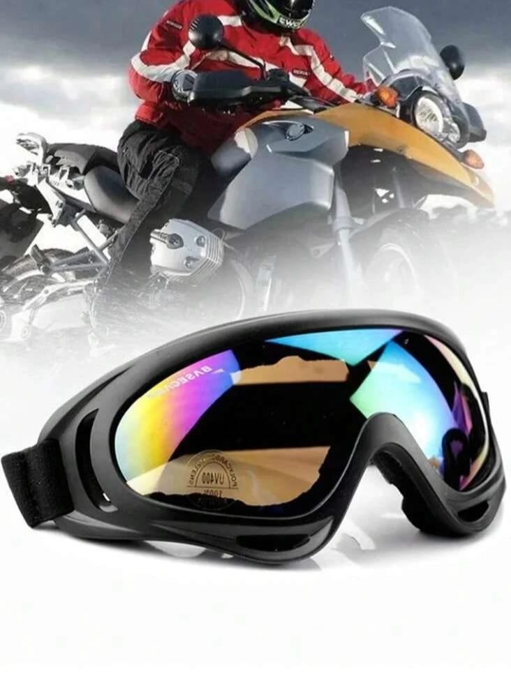 Generic Full Rim Motorcycle Goggles Safety Glasses  - Image 3