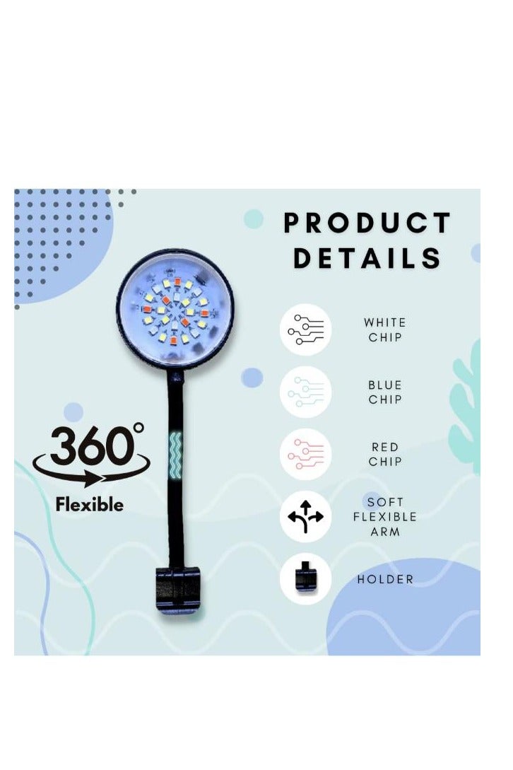 مصباح LED صغير الحجم لحوض السمك - Image 4