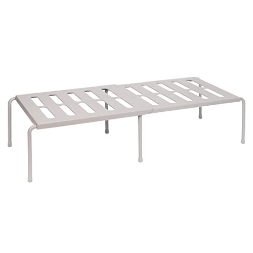 Klaxon Arlo Foldable Storage Organizer Stand | Multipurpose Bathroom & Kitchen Organizer Rack (Grey) - Image 3