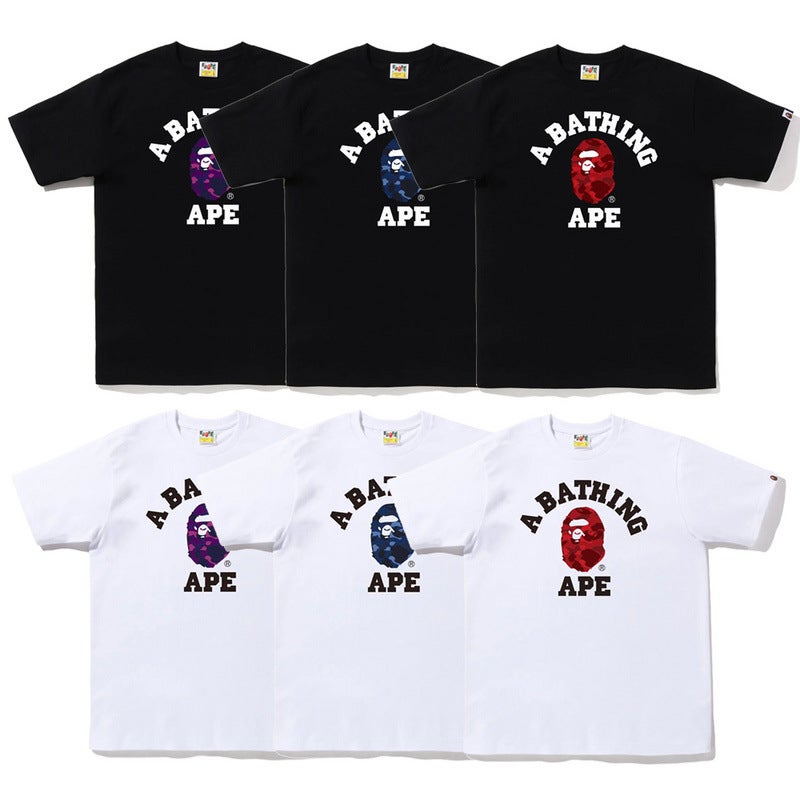 Cartoon Printed T-Shirt for Men and Women, Half-Sleeved Short T-Shirt - Image 4