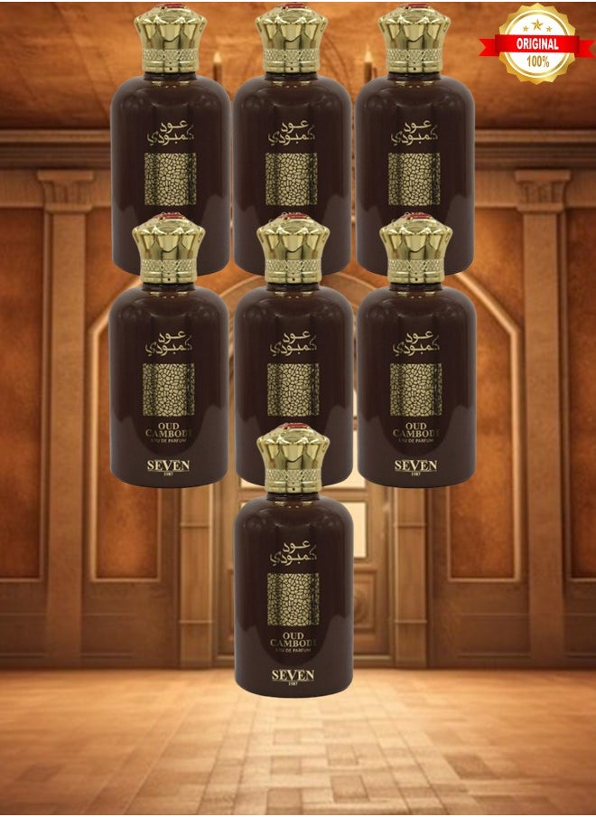 سيفين - 7 قطع عطر عود كمبودي 100 مل - Image 1