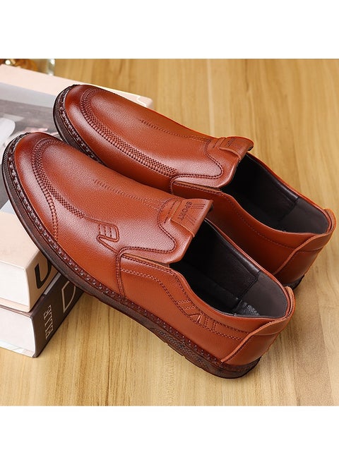 Versatile Retro Casual Leather Shoes