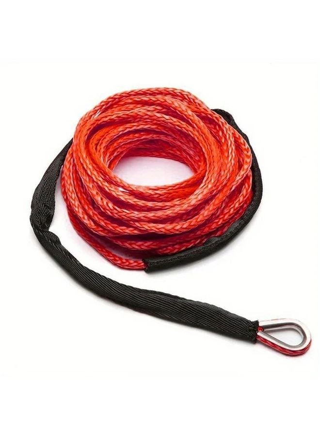 Blue High Strength PE Synthetic Winch Rope 13500lbs 26mx8mm 12 Strand Cable for Trucks Boats ATVs - Image 5