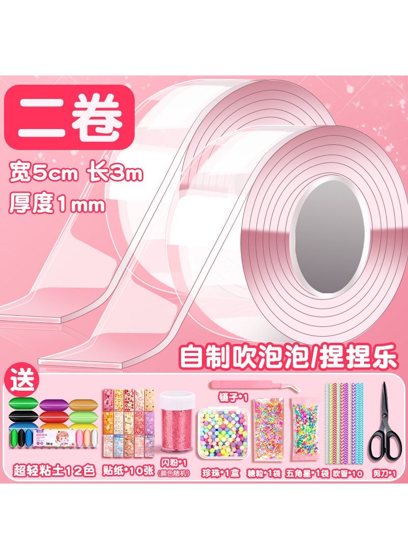 Generic Bubble blowing decompression artifact nano tape special water ball homemade nano glue hollow bubble pinch music material package - Image 4
