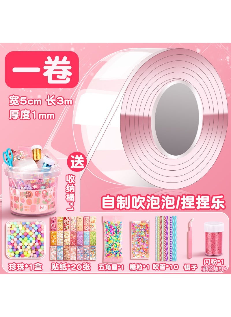 Generic Bubble blowing decompression artifact nano tape special water ball homemade nano glue hollow bubble pinch music material package - Image 2