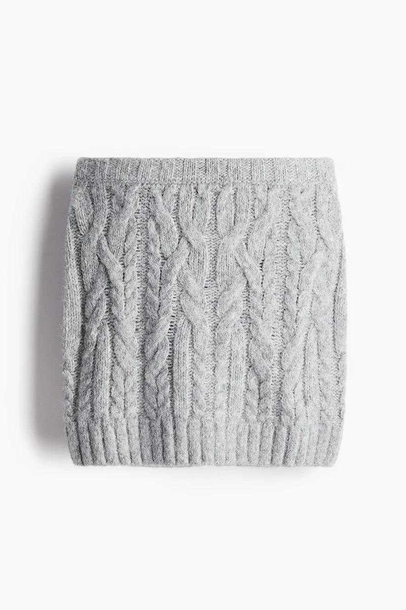 H&M Cable-knit skirt