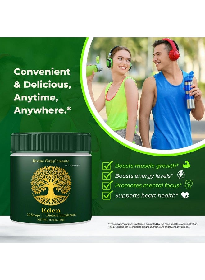 IDEAL PERFORMANCE Eden Powder - Official Eden Energy Supplement Powder - Maximum Strength, All Natural Overall Health, Energy and Immune Support, EdenPowder Advanced Formula Reviews (1 Pack) - Image 5