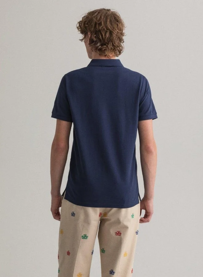 GANT  Gant Original Regular Fit Pique Polo Shirt for Men | Best Price UAE