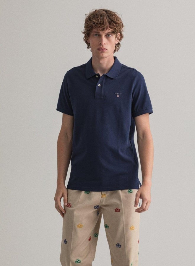 Gant Original Regular Fit Pique Polo Shirt - Image 5