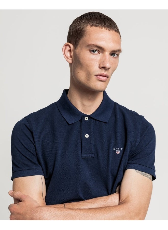 Gant Original Regular Fit Pique Polo Shirt - Image 4