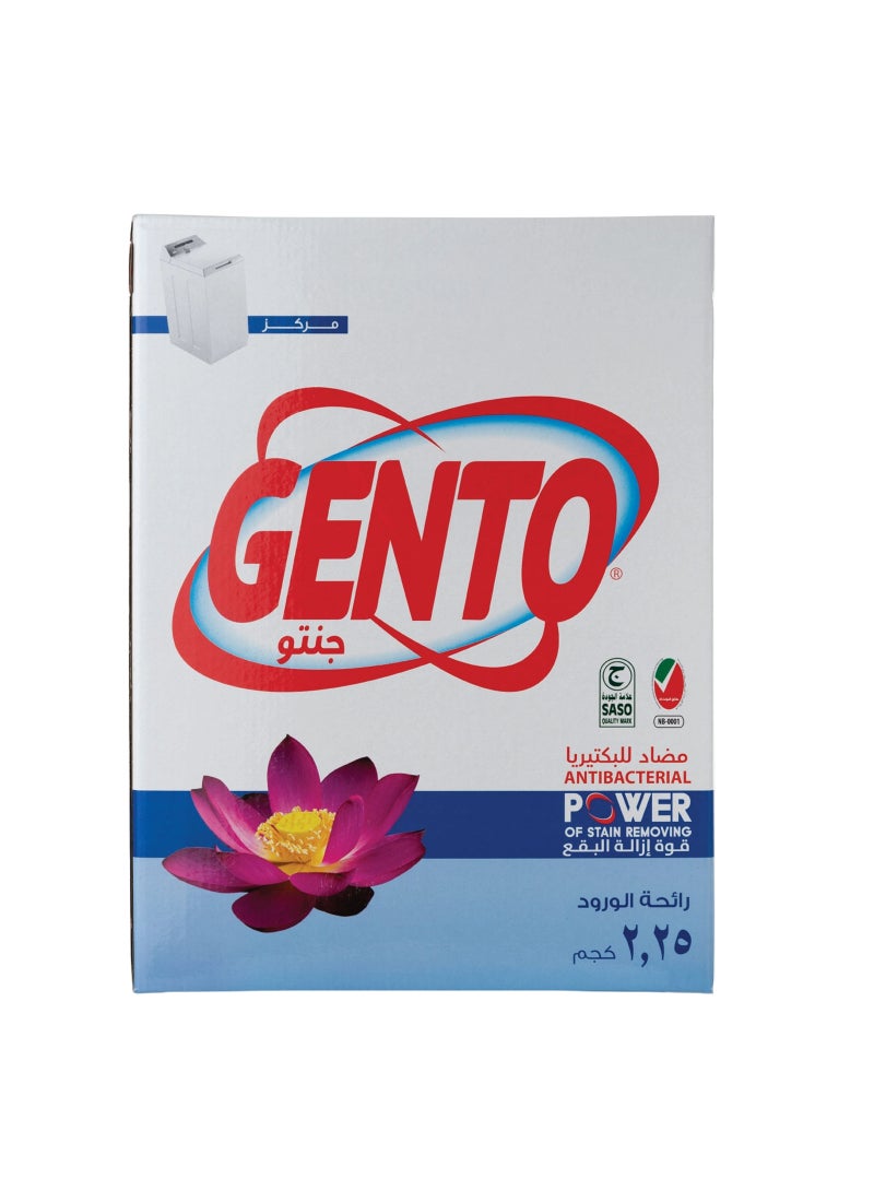GENTO Powder Detergent Flower High Foam 2.25kg