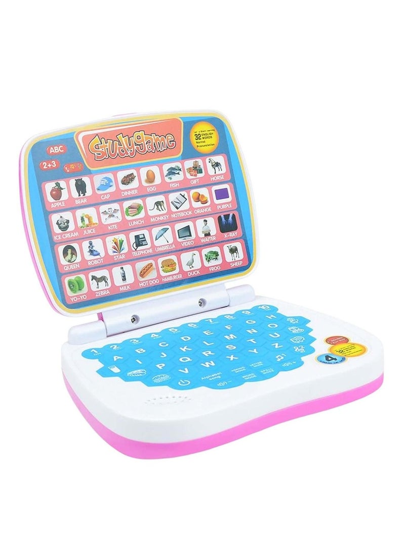 TWEGGON Multifunction Kids Laptop Toy Computer Study Game English Early Education Learning Machine for Children Girls Boys Toddler  - Image 1