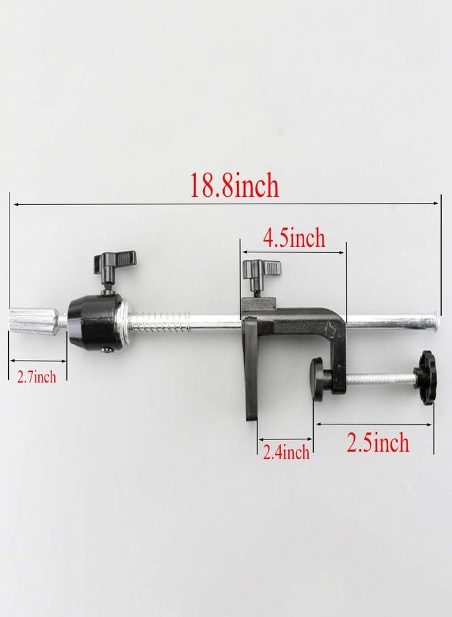 AliLeader Mannequin Head Stand Scalable Wig Stand C Clamp Wig Head Stand Clamp Holder for Cosmetology Wig Holder for Doll Head - Image 3