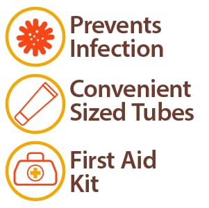 Globe جلوب (4 عبوات) مرهم بوفيدون يود 10% للإسعافات الأولية 1 أونصة، للجروح والخدوش والحروق (قارن مع بيتادين) - Image 2