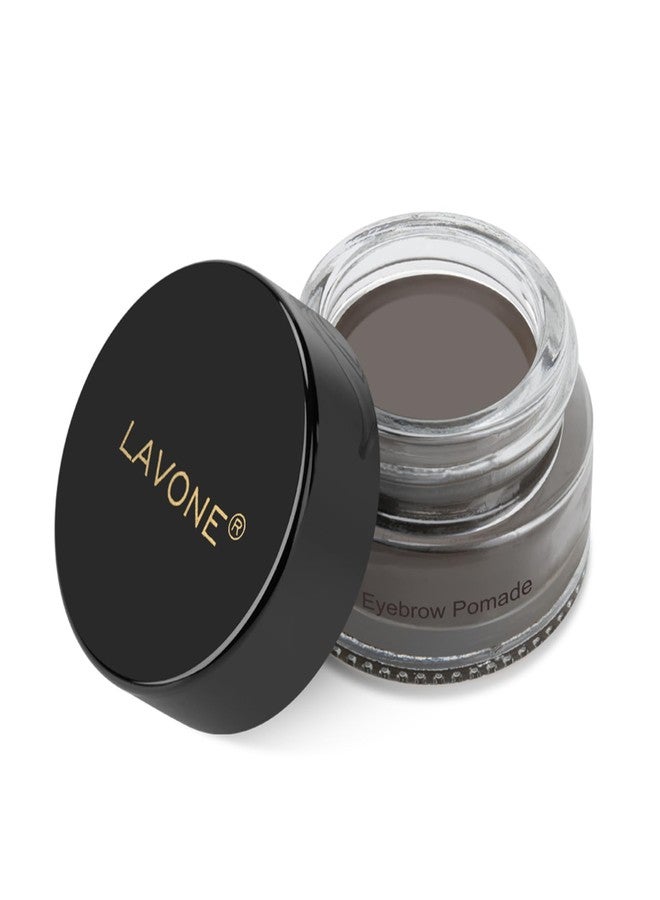 LAVONE Eyebrow Pomade - Waterproof Brow Pomade for Long-lasting Results,Smudge Proof and Sweat Resistant Formula,Natural Eyebrow Makeup for All Skin Types and Tones - Ebony - Image 1