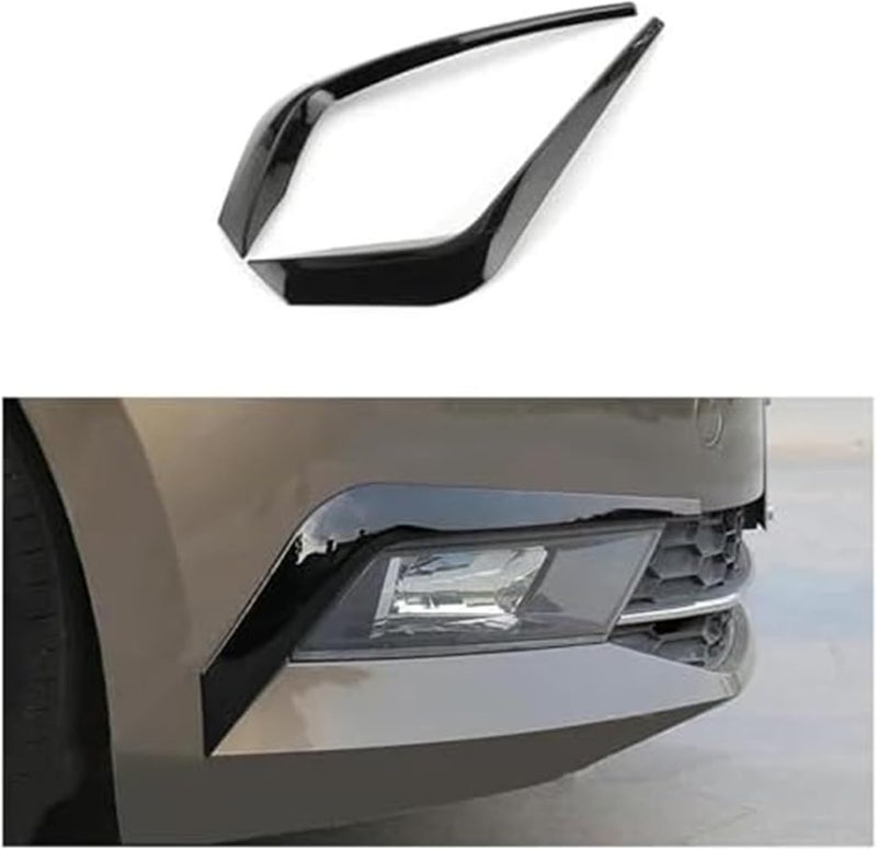 QASULER Front Bumper Splitter for Skoda Superb 2016-2018 - Image 2