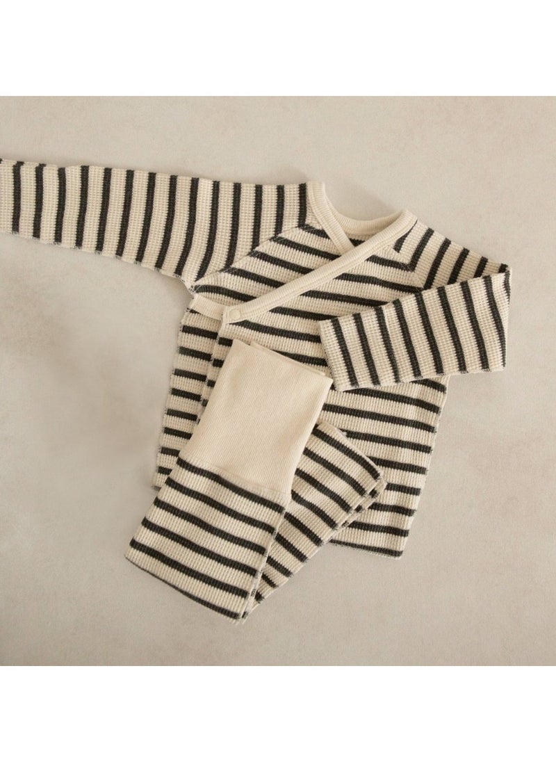 RedMapleTEK Baby Soft Breathable Cotton Long-Sleeved Two-Piece Suit - Image 5