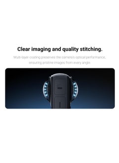 KASTWAVE 2 Pcs Lens Guard Protective Cover, Insta360 X4 Lens Cap, Standard Removable Lens Guards, Sports Camera Rotating Optical Tempered Glass/PC Protective Mirror Lens, for Insta360 X4 Accessories  - Image 2