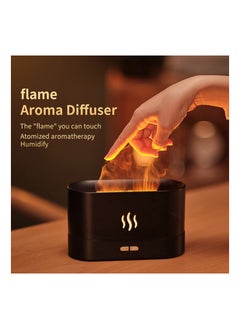 Houmt Air Humidifier with High Performance for Home and Office Essential Oil Diffuser with Flame Light, 180mL Aromatherapy Mist Humidifier, Quiet Aroma Air Diffusers with Auto Shut-Off Protection  - Image 3