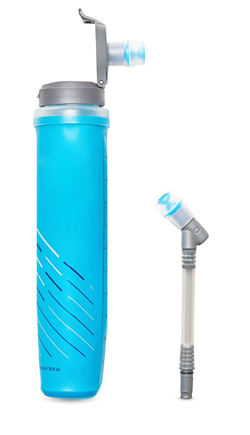 HydraPak UltraFlask Speed (500ml or 600ml) - Collapsible Soft Flask Water Bottle for Hydration Vests and Running Packs with Easy Open Cap - Image 1