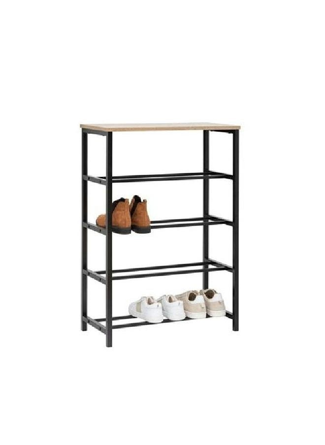 LOFT ALIAJ,CONSOLE SHOE RACK,L63XP30XH90.5CMS,WOOD,IRON-193452 