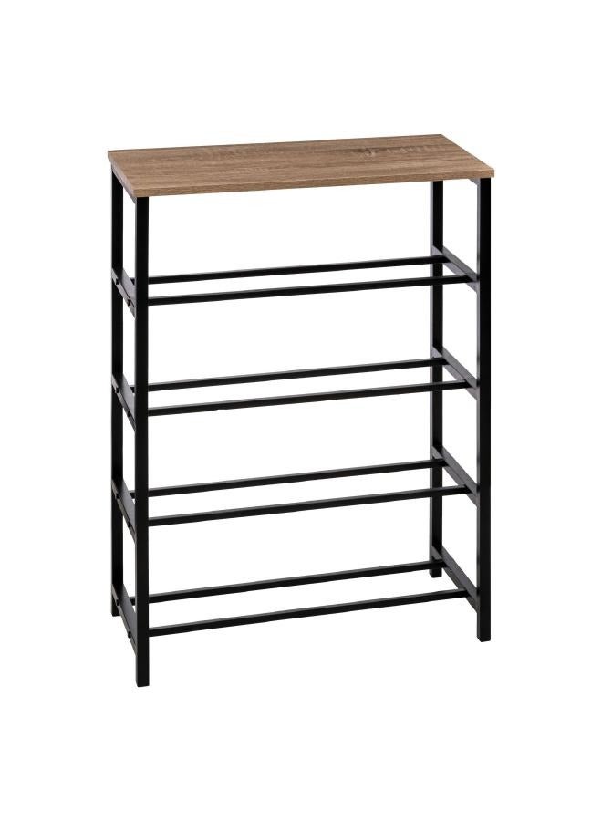 LOFT ALIAJ,CONSOLE SHOE RACK,L63XP30XH90.5CMS,WOOD,IRON-193452 - Image 2