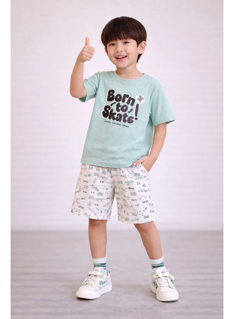 Victor And Jane  Boys’ Multipack – Graphic T-Shirts & Shorts Set (4 Pack) for Men | Best Price UAE