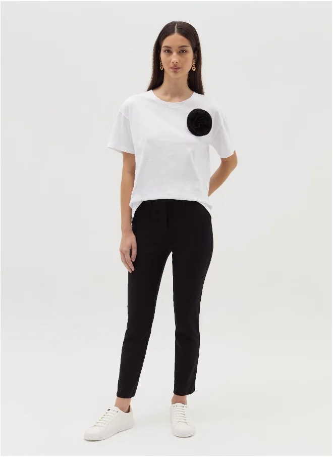 او في اس Stretch chino trousers